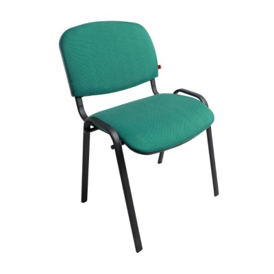 Стул ИЗО BL, ткань TK 8 (зеленый+черный)